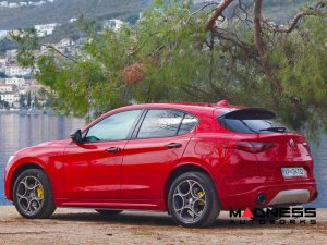 Alfa Romeo Stelvio Roof Spoiler - Carbon Fiber - Stile Italia 